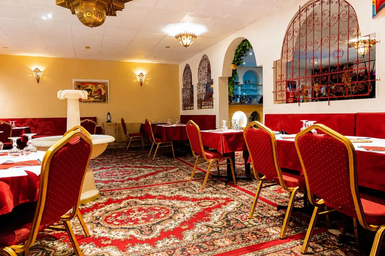 Salle du restaurant Les Jardins d'Aladin